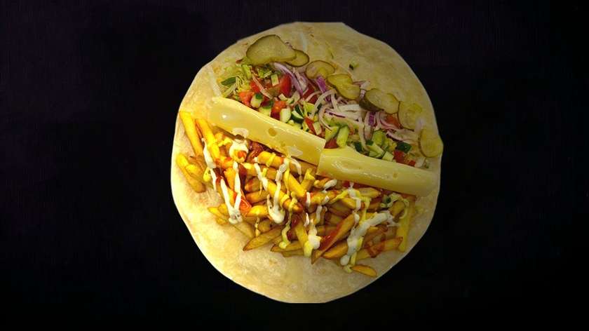 Vegetariškas Dürüm