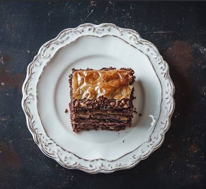 Baklawa czekoladowo-orzechowa
