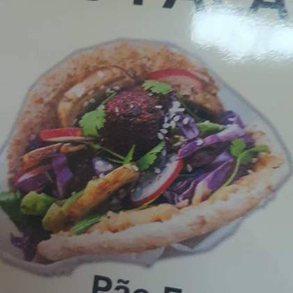 Pão Falafel Vegetariano