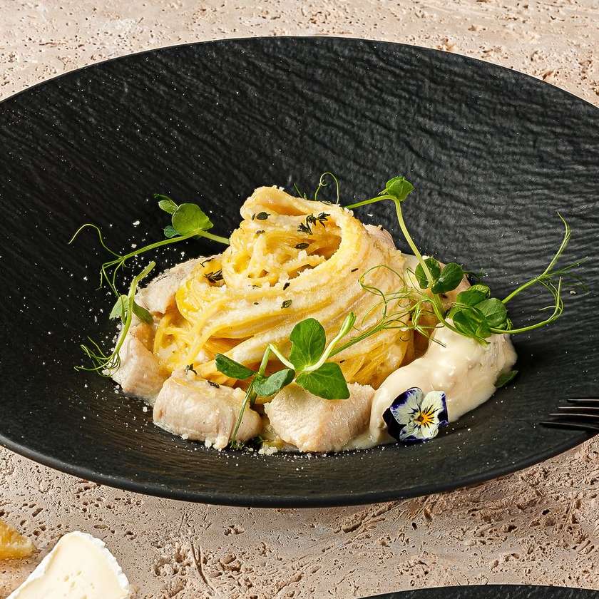 Paste pollo e gorgonzola