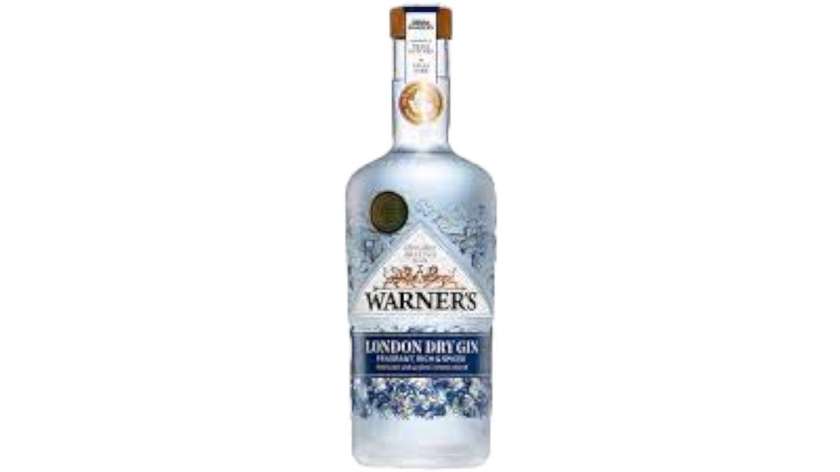 Warners London Dry Gin 70cl/40%