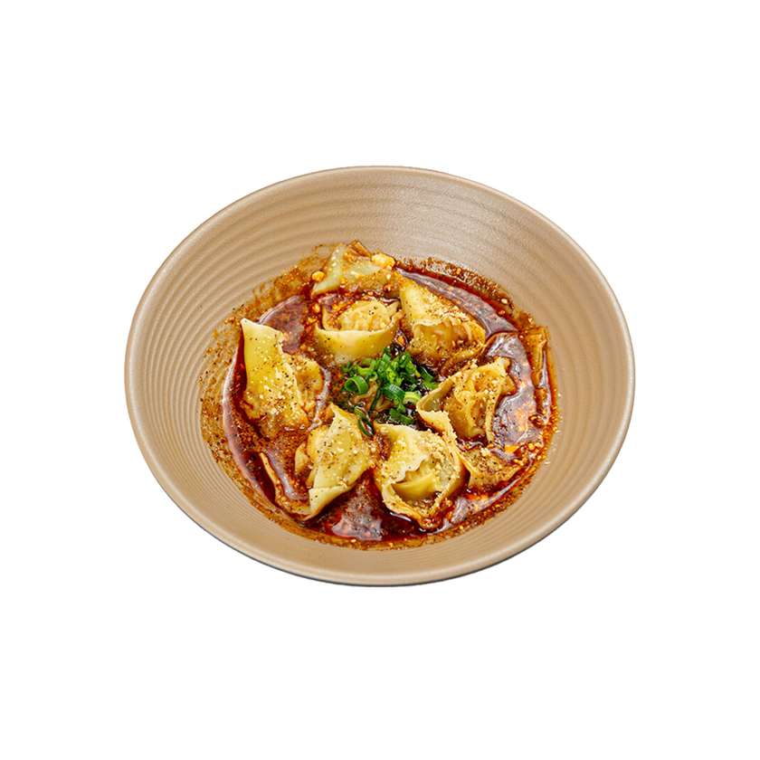 Pierożki Wonton z Krewetkami Tygrysimi i Chili