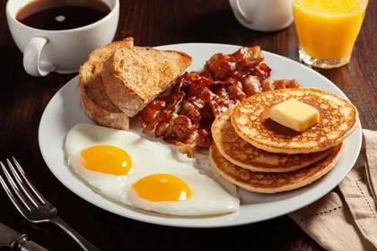 American breakfast
