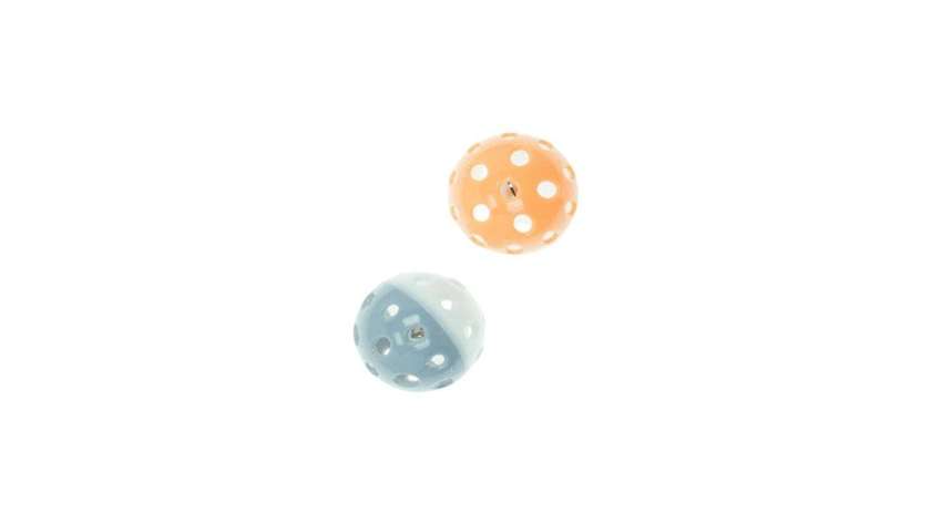 Imac Set Of 2 Plastic Balls With Bell