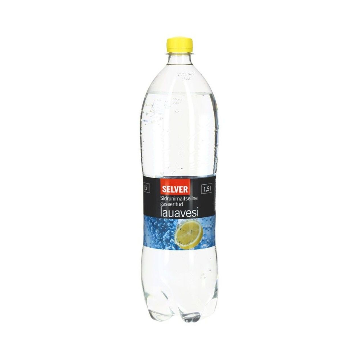 Selver, Lemon-Flavored Carbonated Water, 1,5 l