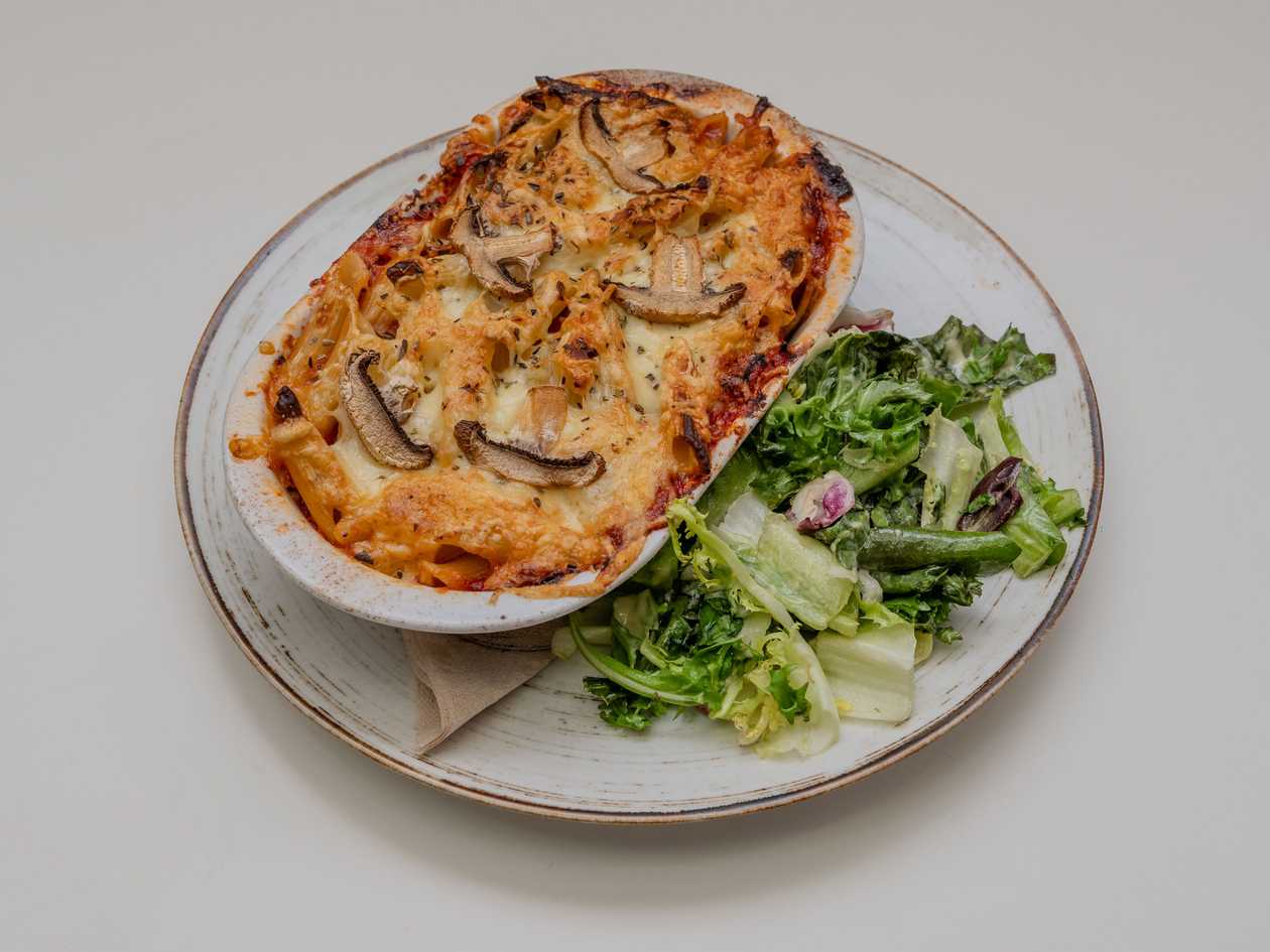 Penne con Pollo e Gorgonzola
