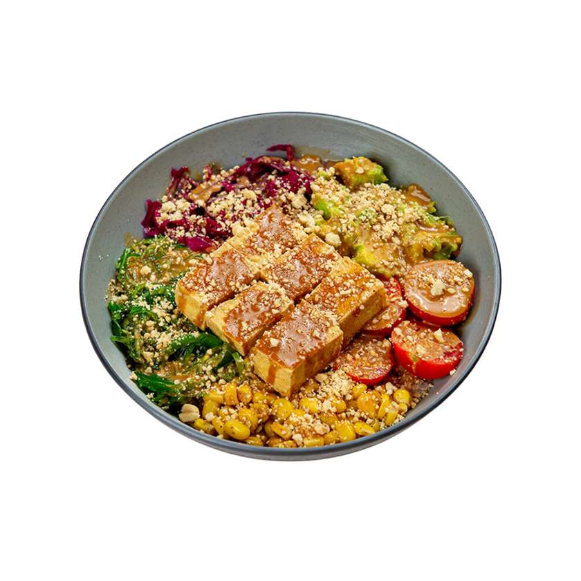 Wegetariańskie Poke z Tofu