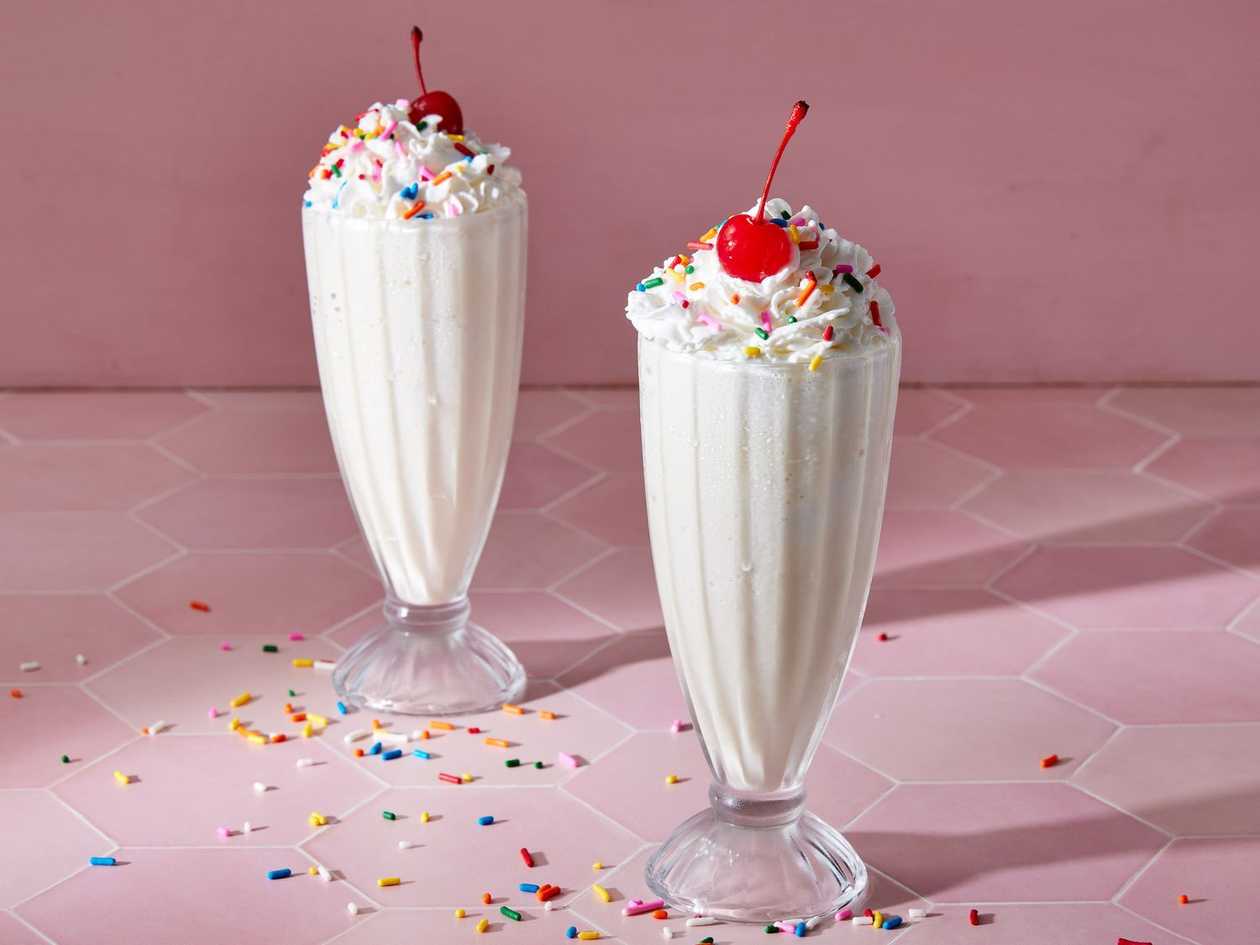 Vanilla milkshake