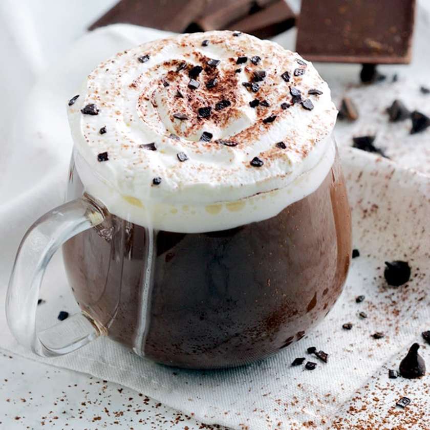 Italian Hot Chocolate Drink