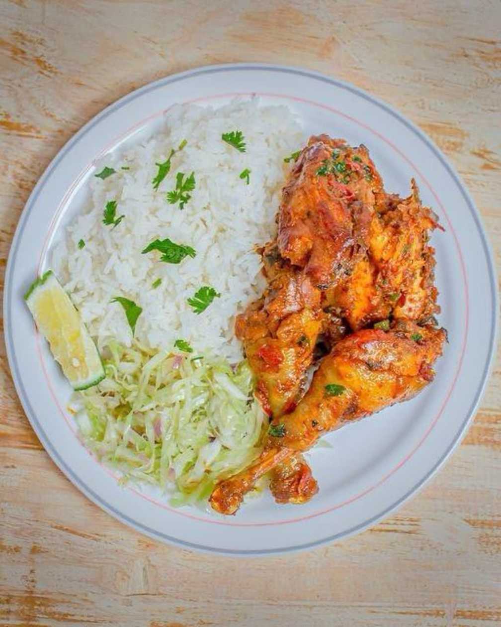 Chicken  stew- Rice