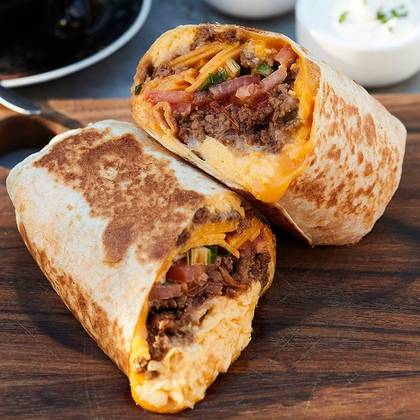 Beef Shawarma, Fries Egg, Cheese