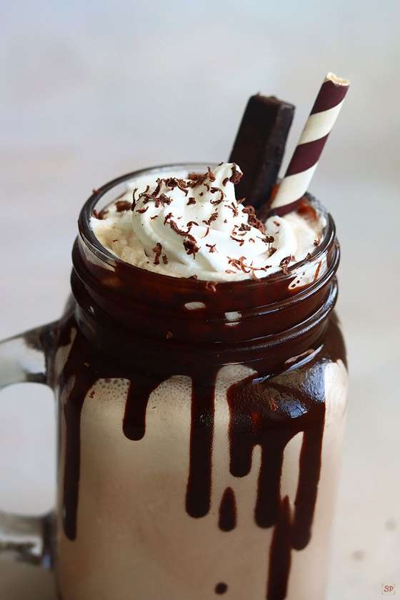 Chocolate milkshake