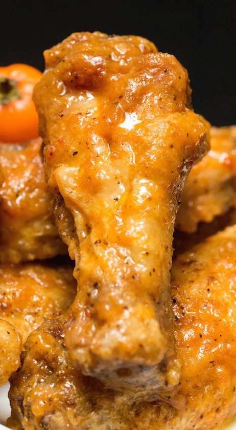 Grilled Pepper Chicken Wings
