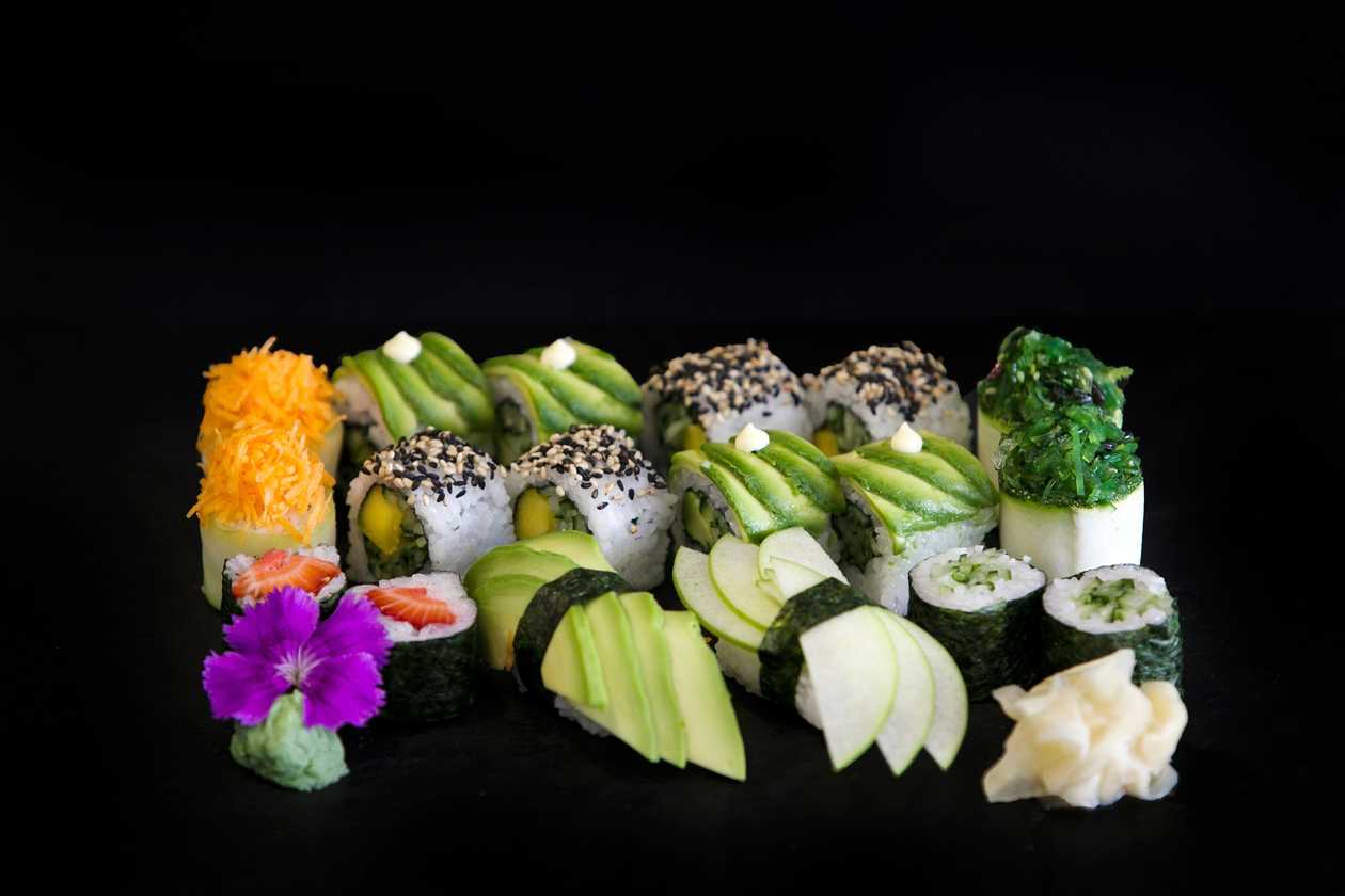 Menu Vegetariano (18 pcs)