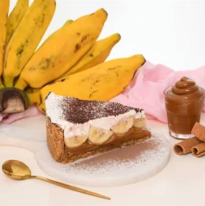 Slice of Banoffee Cake