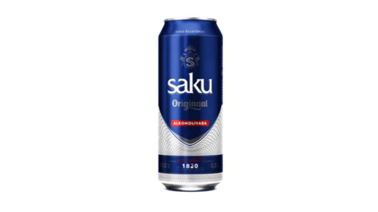 Saku Originaal 4,7%, 0,5 l