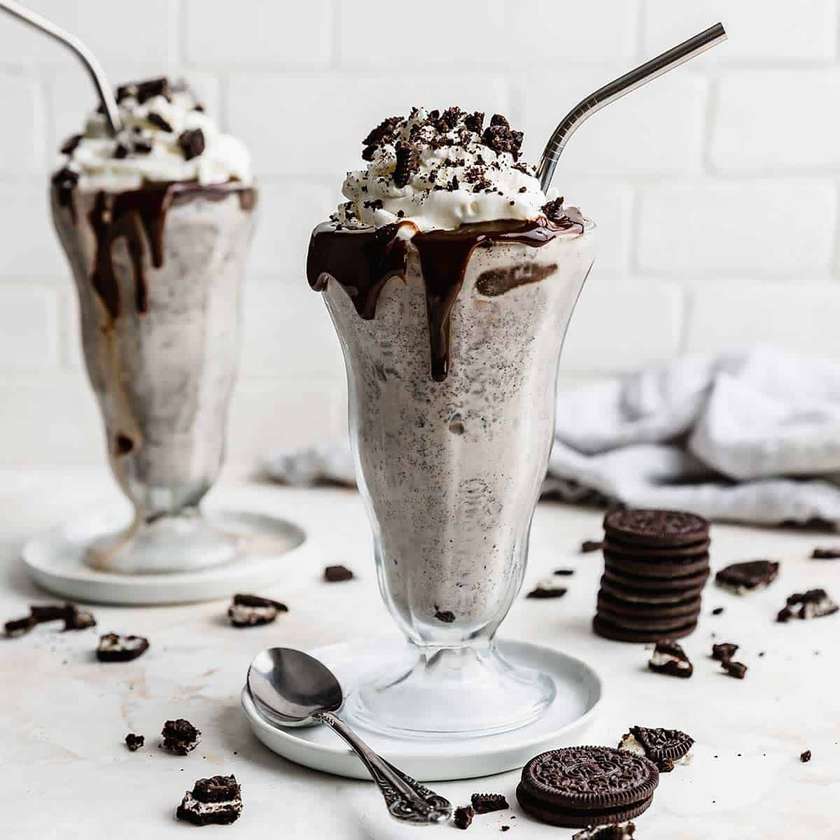 Oreo milkshake