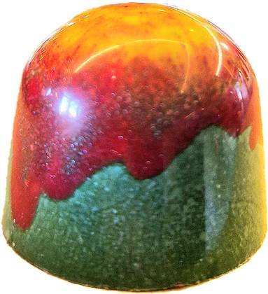 Mango-Passion Fruit Chocolate Candy