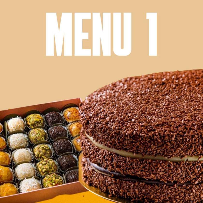 Three Chocolates Menu - serves 15 people