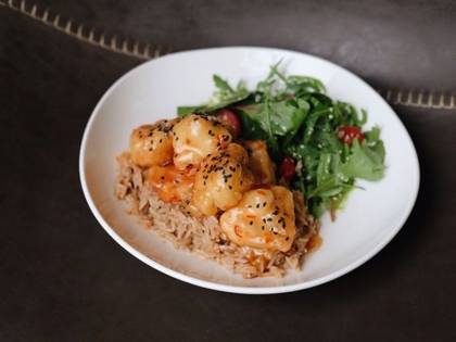 Курочка в кисло-солодкому соусі