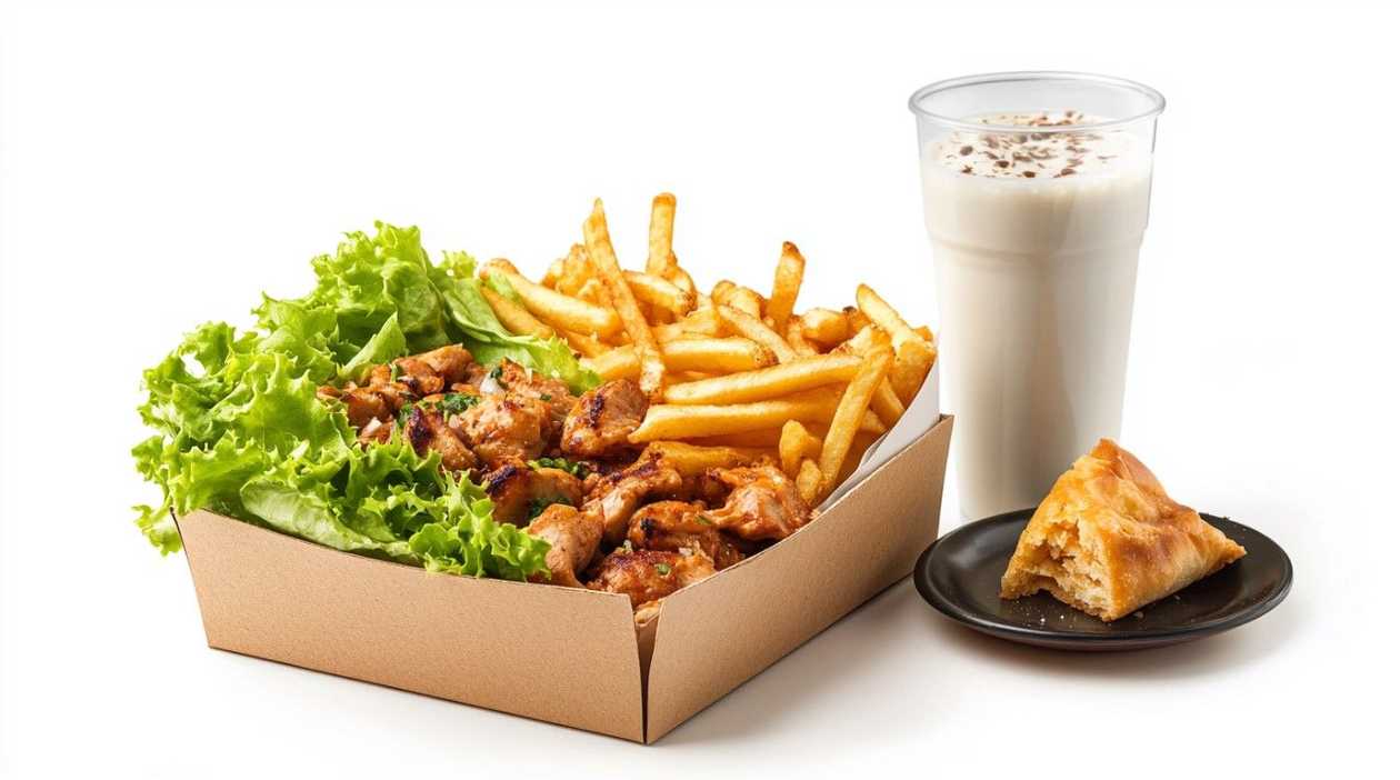ZESTAW KURCZAK-BOX MAX (DUŻY BOX + AYRAN + BAKLAWA
