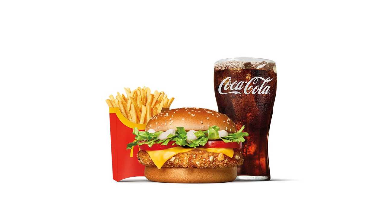VEGGIE BURGER VELKÉ MCMENU