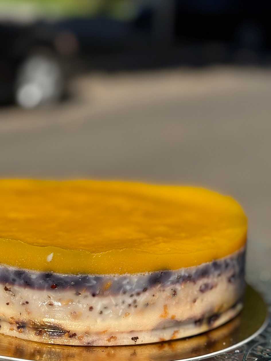 Vegan Mango Cheesecake