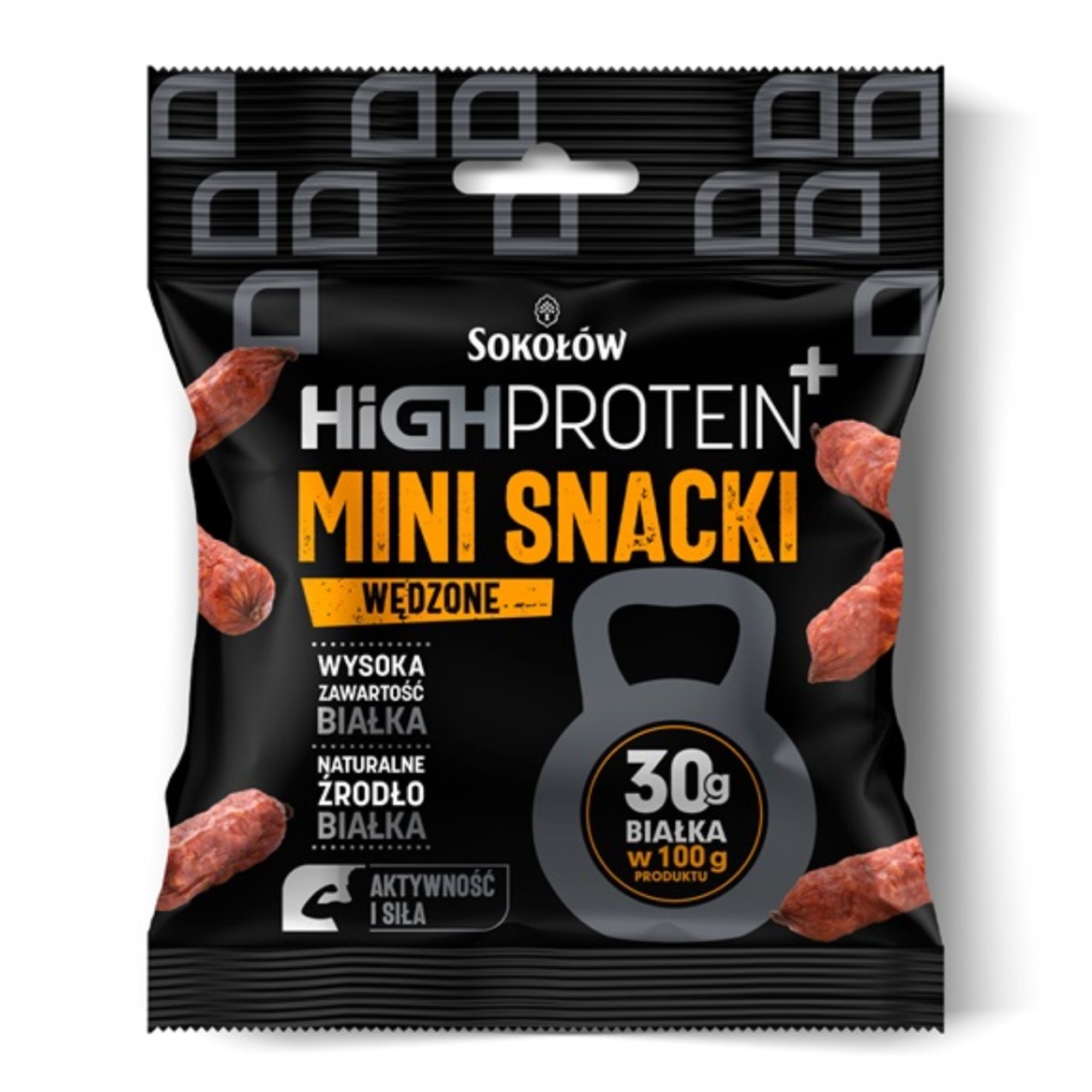 Mini Snacks Smoked High Protein Sokołów 60g (expires soon)