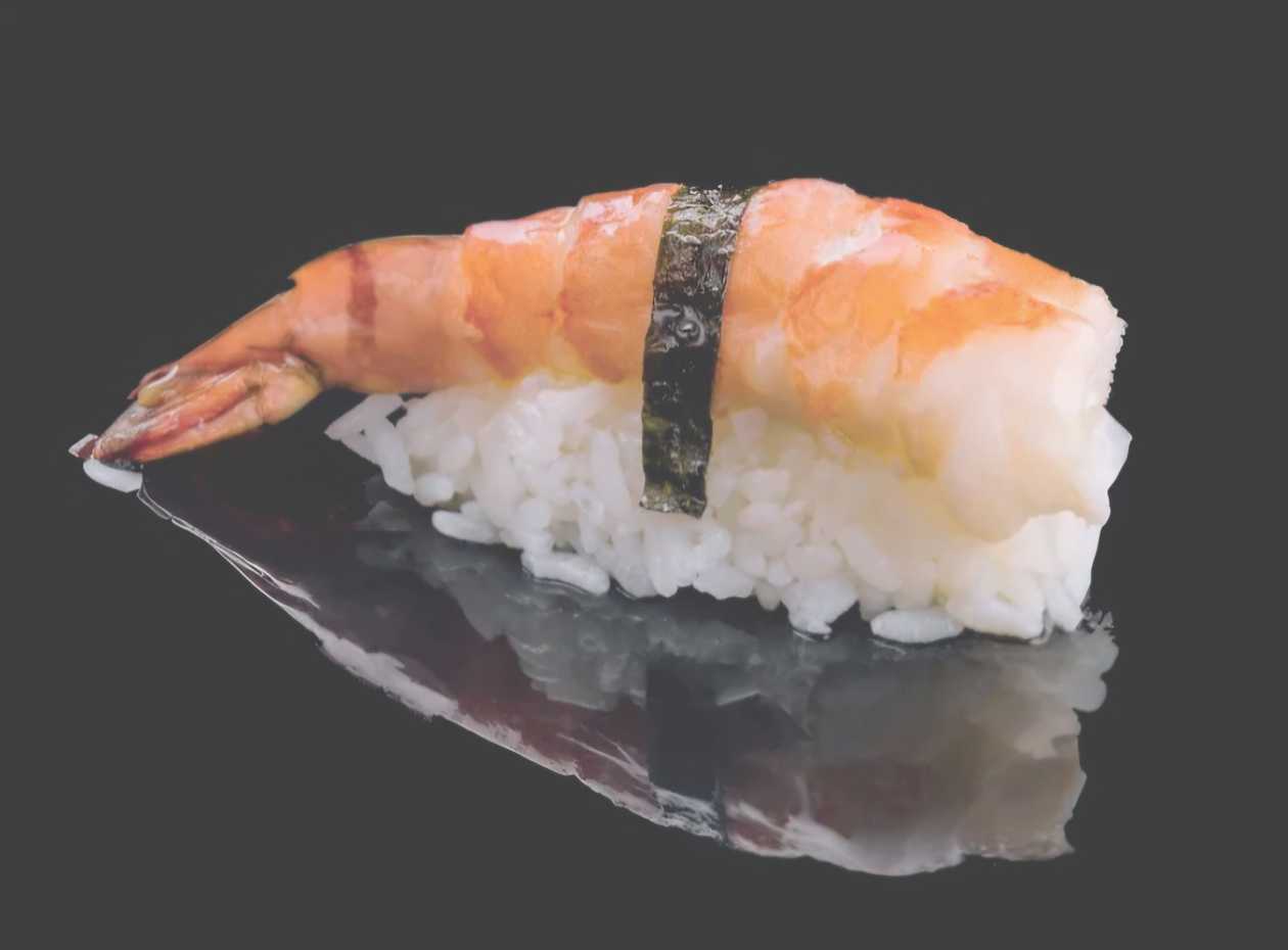 Shrimp nigiri