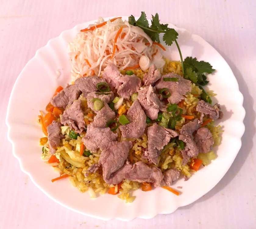 Fried Rice with Beef