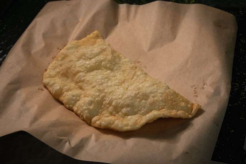 Chebureki with cheese