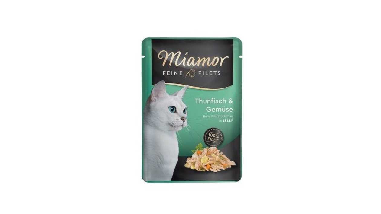 Miamor Filets Canned Tuna and Vegetables for Cats 100 g