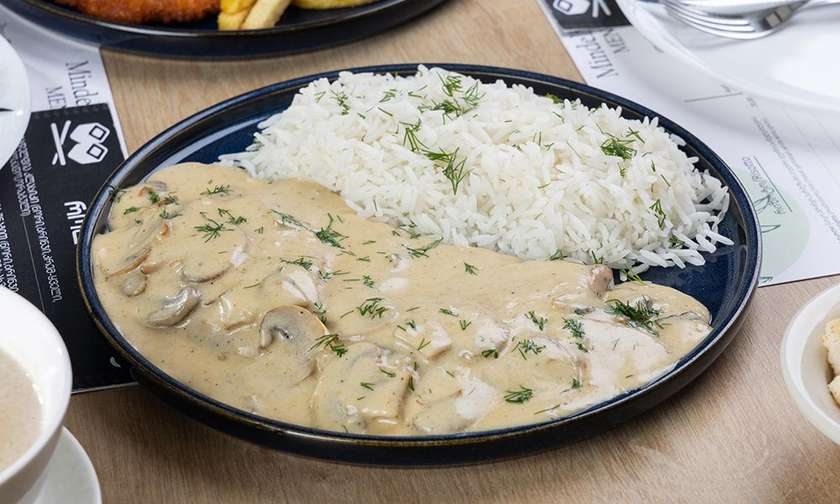 Chicken Fillet With Mushroom Sauce