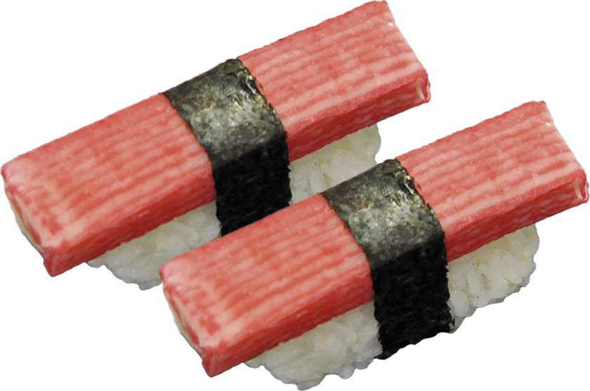 2 pcs Kani, crabnigiri