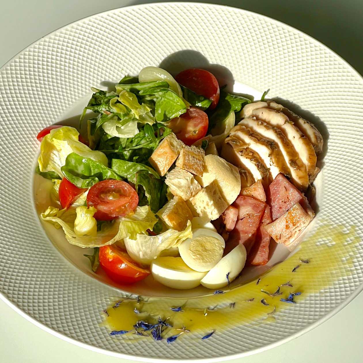 Салат Цезар із куркою