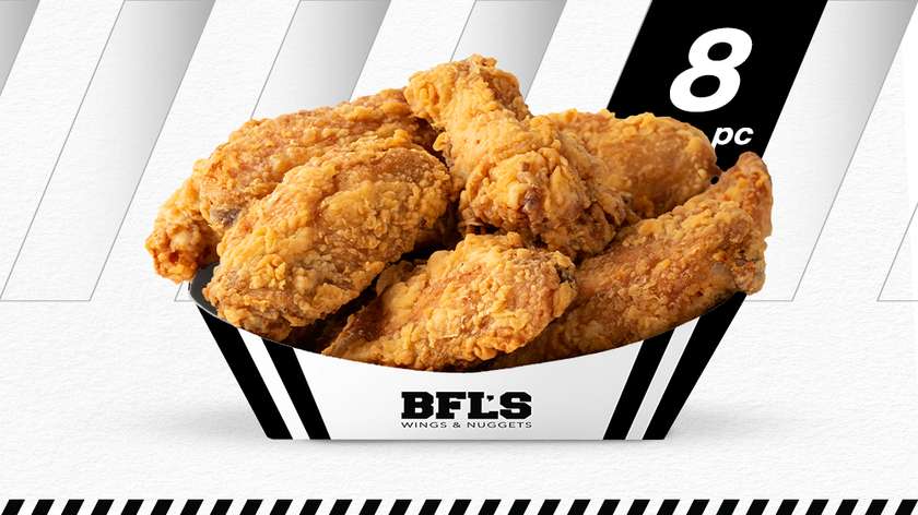 Crispy Wings 8 Pcs