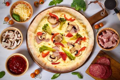 ❄️Chef's Pizza with Cheese Topping