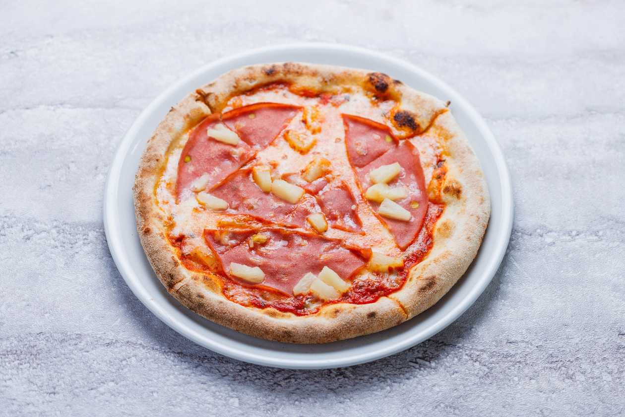 Ham and Pineapple Pizza