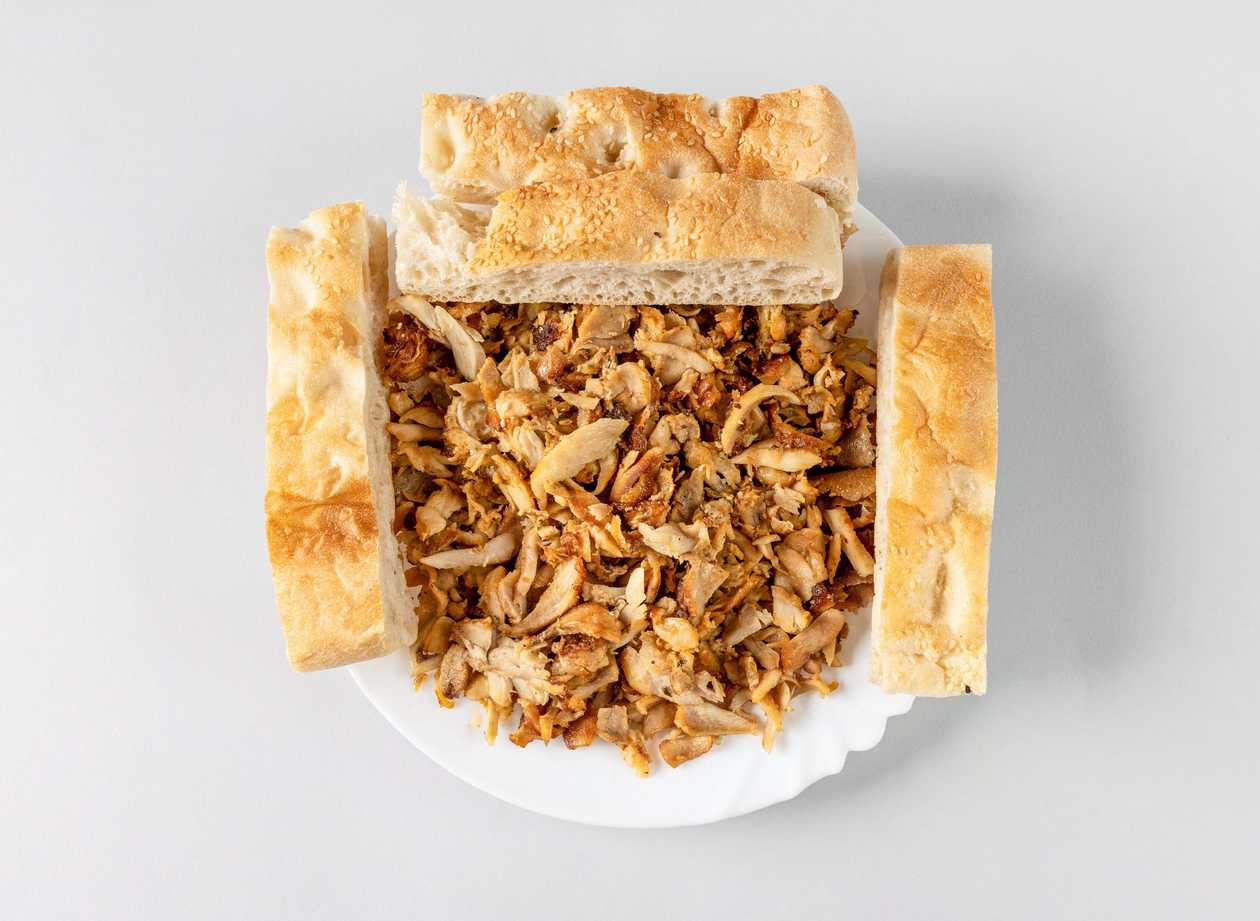 Kebab Talíř s Chlebem