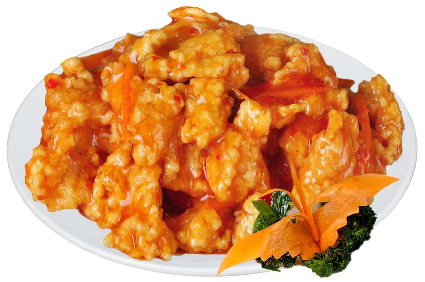 Chunan Chicken, rice