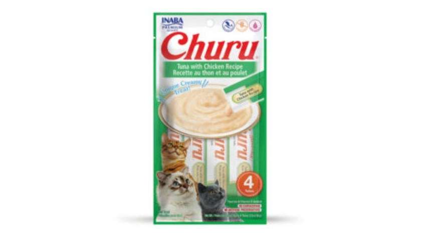 Churu Tuna and Chicken Treats for Cats 4x14 g