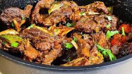 Goat Meat Dry Fry