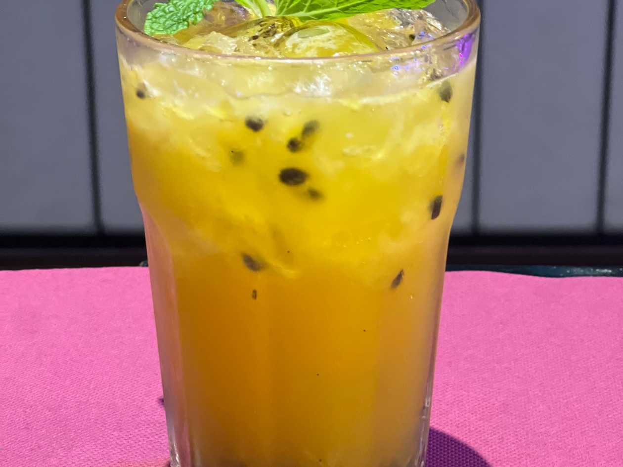 Passion Fruit Caipirinha