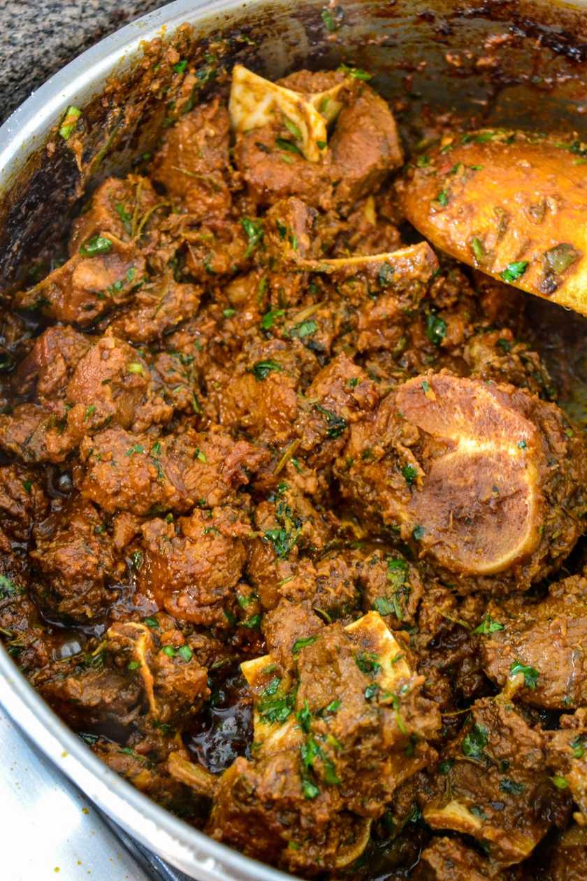 Goat Meat Wet Fry