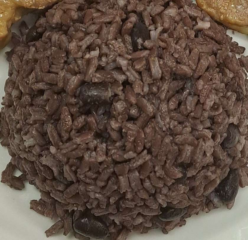 Cuban rice (congris rice)