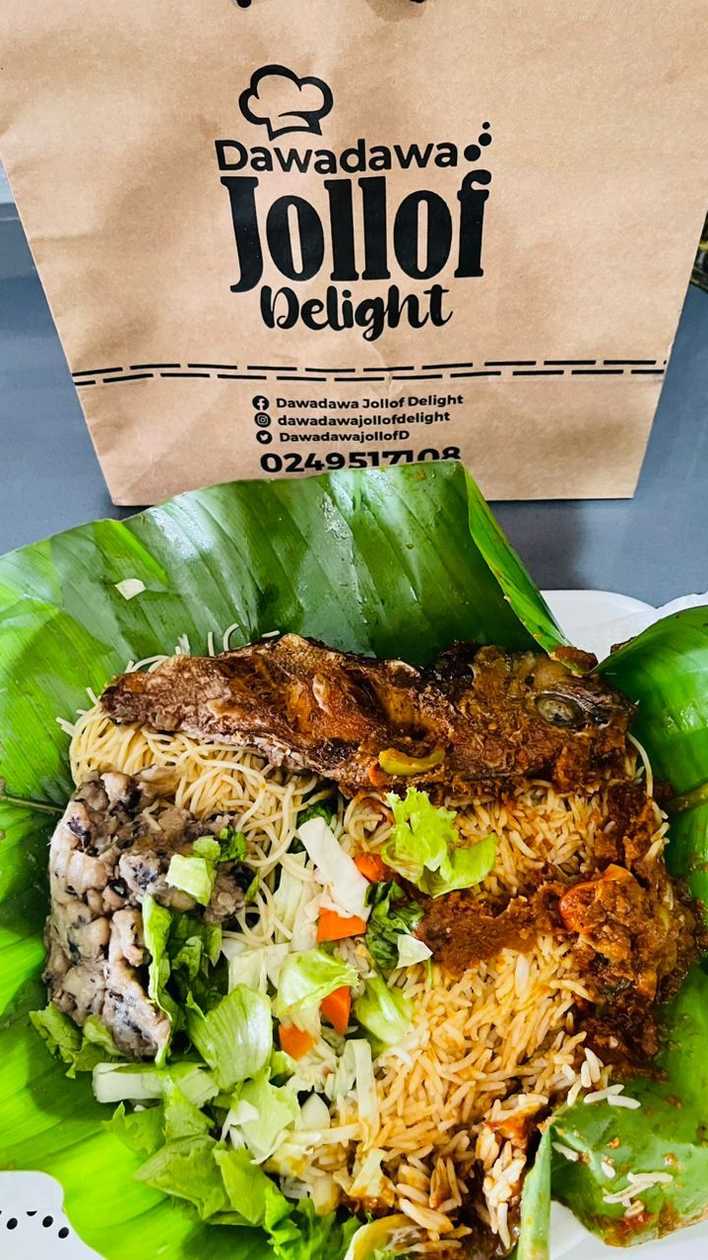 Zongo rice and red fish