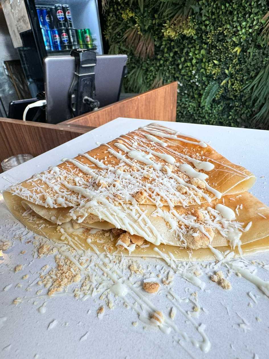White Coconut Crepe