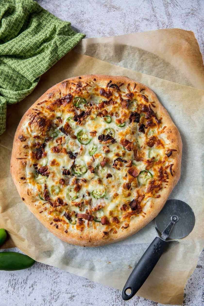 🎁2x1 Creamy Jalapeno Chicken Pizza (Wood-fired)