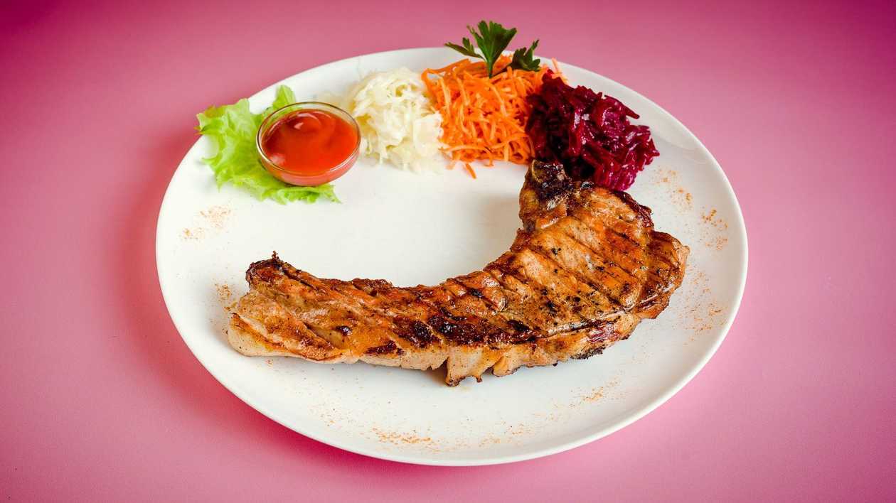 Chalagach (pork chop with rib)