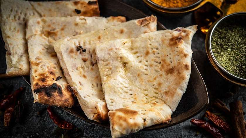 Cheese Bacon Naan